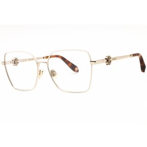 Roberto Cavalli VRC029 Eyeglasses Light Gold W Metal Rectangular